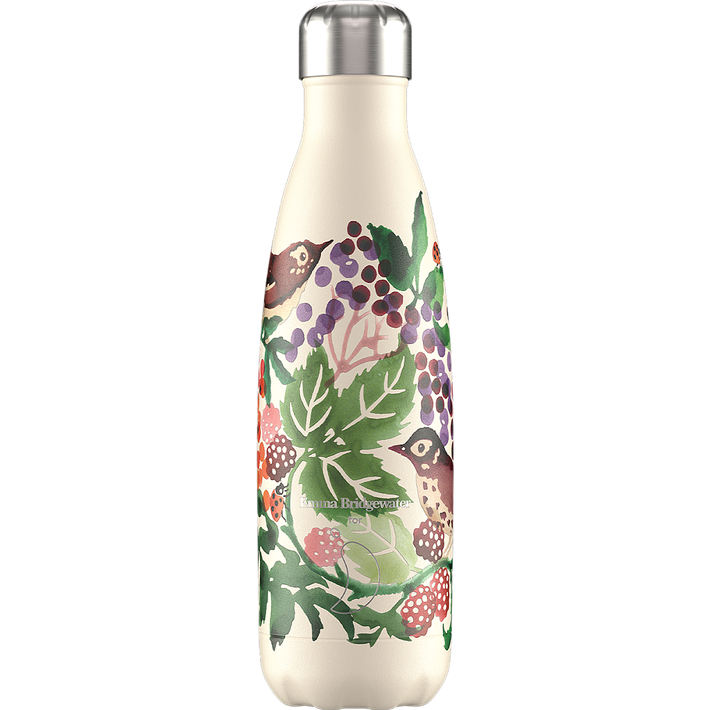 BOTELLA CHILLY'S 500ML EMMA BRIDGEWATER ROSEHIP&amp;ELDERBERRY
