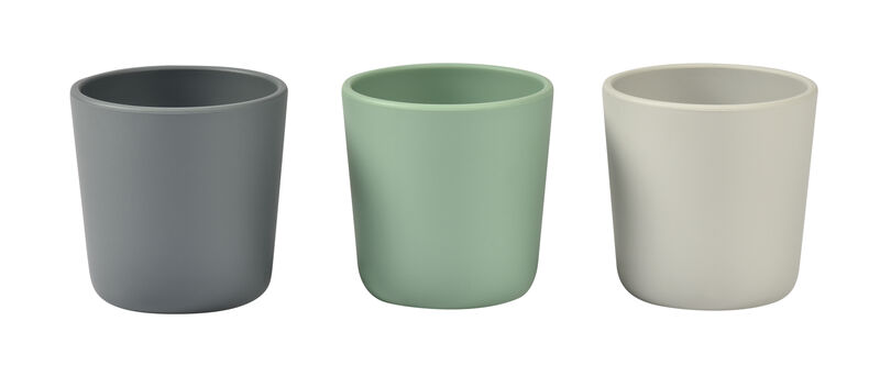 PACK DE 3 VASOS SILICONA