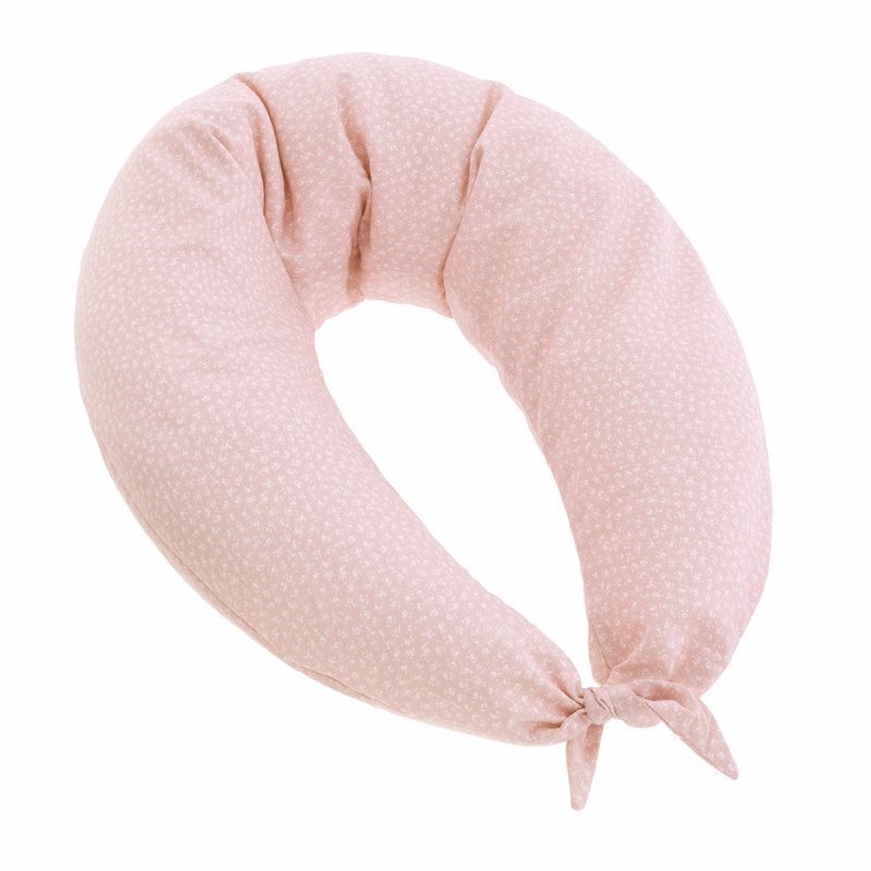 ALMOHADA DE LACTANCIA LUNA LIBERTY ROSA