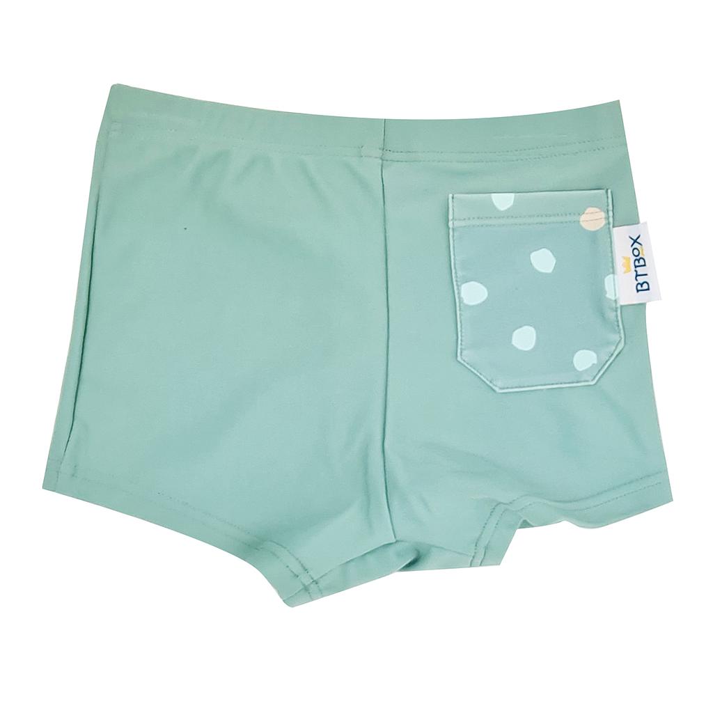 BOXER BTBOX SUMMER 2023 UPF 50+ LUNARES VERDE 2-3 AÑOS