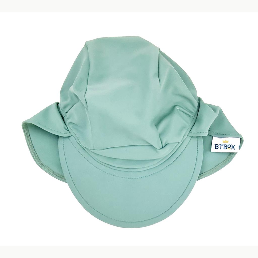 GORRA DE BAÑO BTBOX SUMMER 2023 UPF 50+ LUNARES VERDE-TALLA L / 54-64 CM