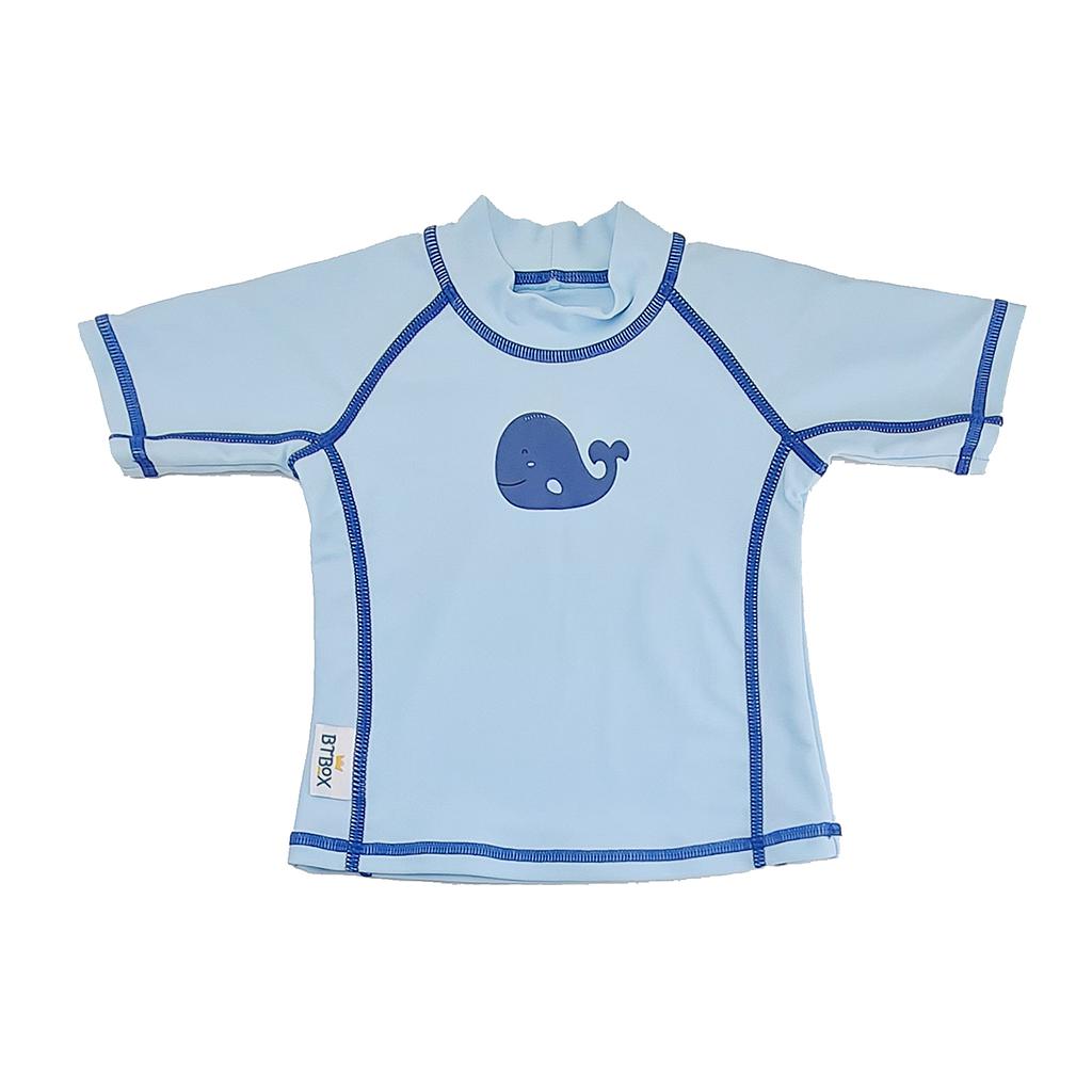 CAMISETA BTBOX SUMMER 2023 UPF 50+ M/C BALLENAS 6-12 MESES