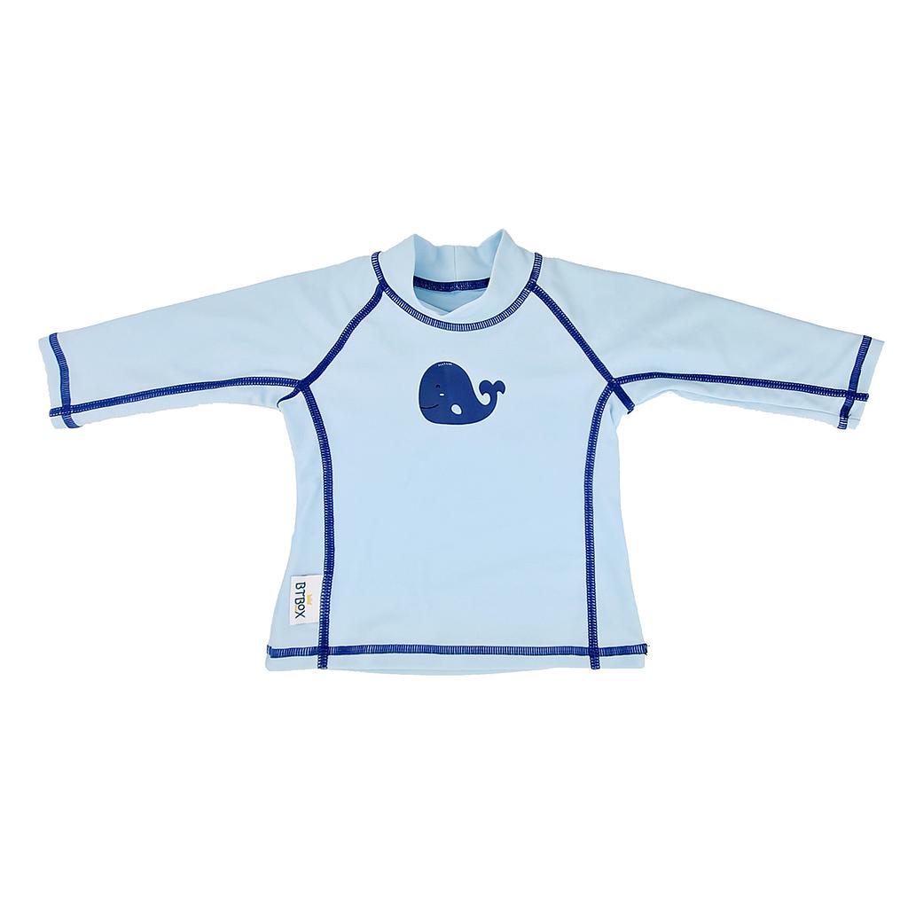 CAMISETA BTBOX SUMMER 2023 UPF 50+ M/L BALLENAS 12-24 MESES