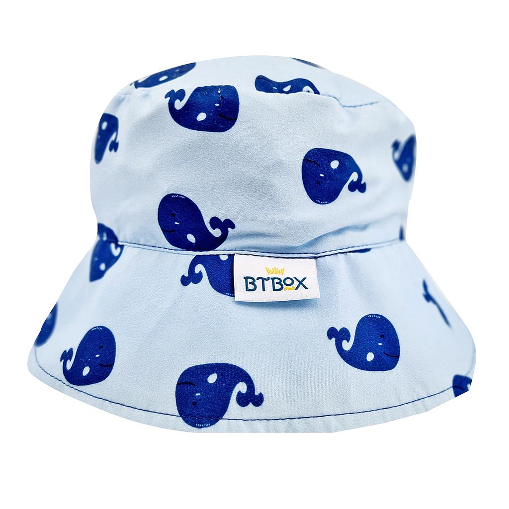 SOMBRERO BTBOX SUMMER 2023 UPF 50+ BALLENAS 0-2 AÑOS / 45-50 CM