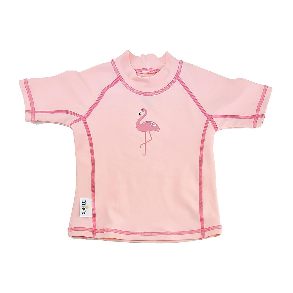 CAMISETA BTBOX SUMMER 2023 UPF 50+ M/C FLAMINGOS 6-12 MESES