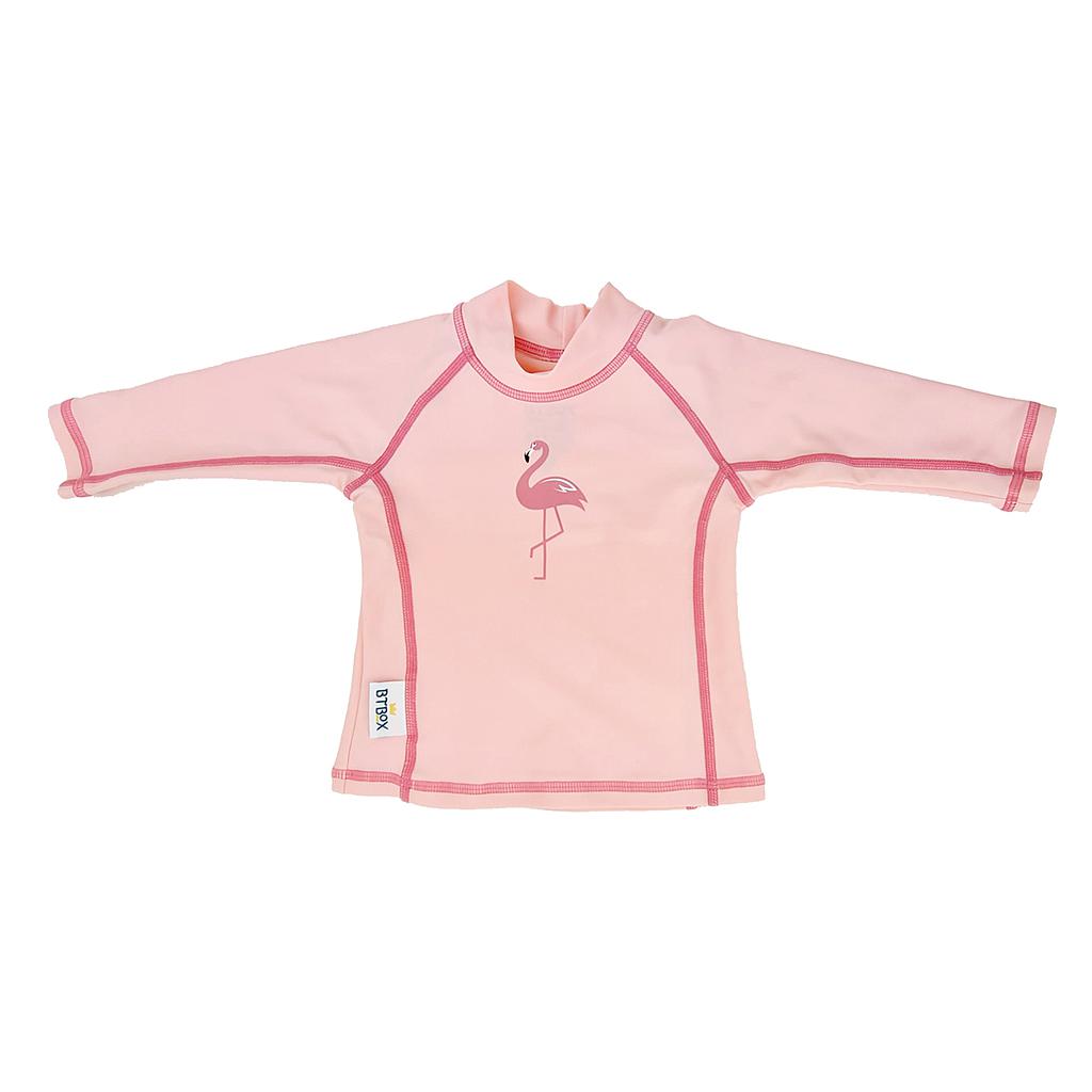 CAMISETA BTBOX SUMMER 2023 UPF 50+ M/L FLAMINGOS 4-5 AÑOS