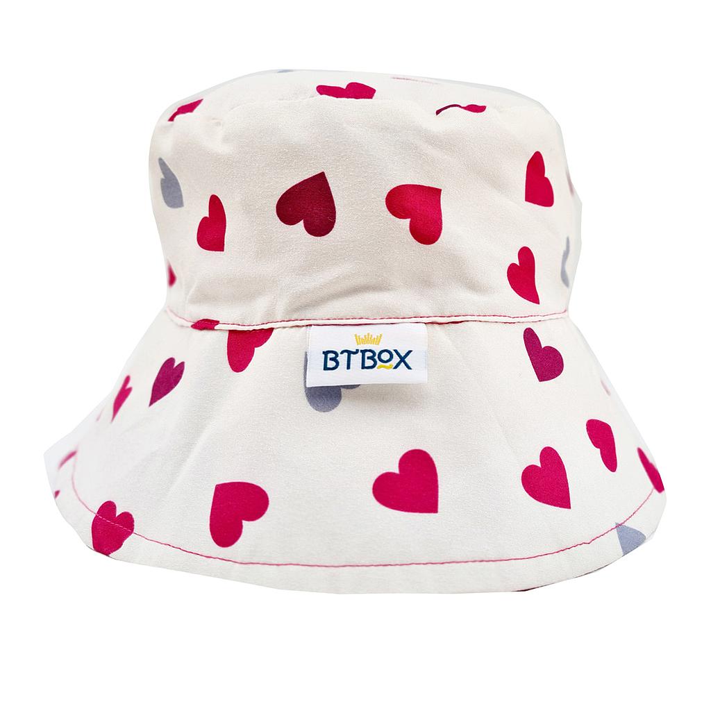 SOMBRERO BTBOX SUMMER 2023 UPF 50+ CORAZONES 0-2 AÑOS / 45-50 CM