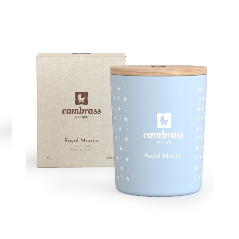 VELA AROMATICA 10 CL STAR ROYAL MARINE 5.5X5.5X6.5 CM