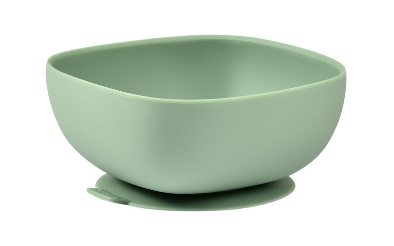 BOL SILICONA C/VENTOSA VERDE SAGE