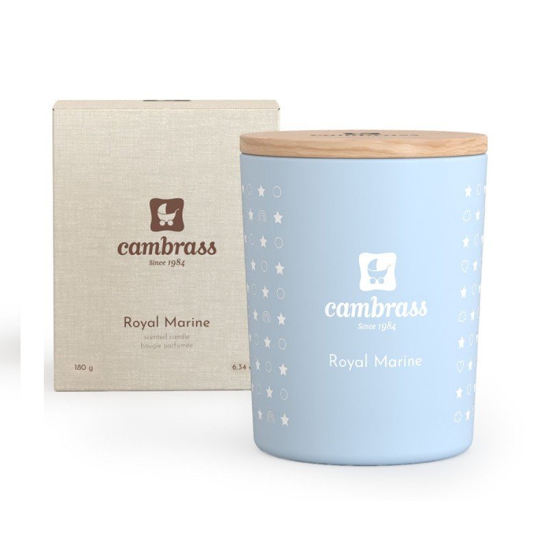 VELA AROMATICA 25 CL STAR ROYAL MARINE 7.5X7.5X9 CM