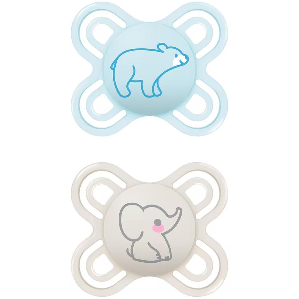 CHUPETE PERFECT START AZUL 2UNDS 0-2M