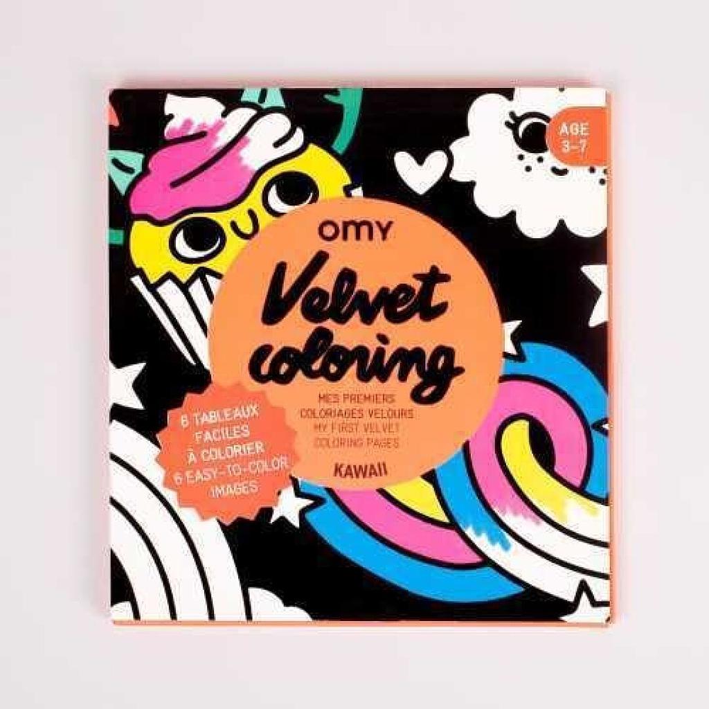 OMY LAMINA DE TERCIOPELO KAWAI