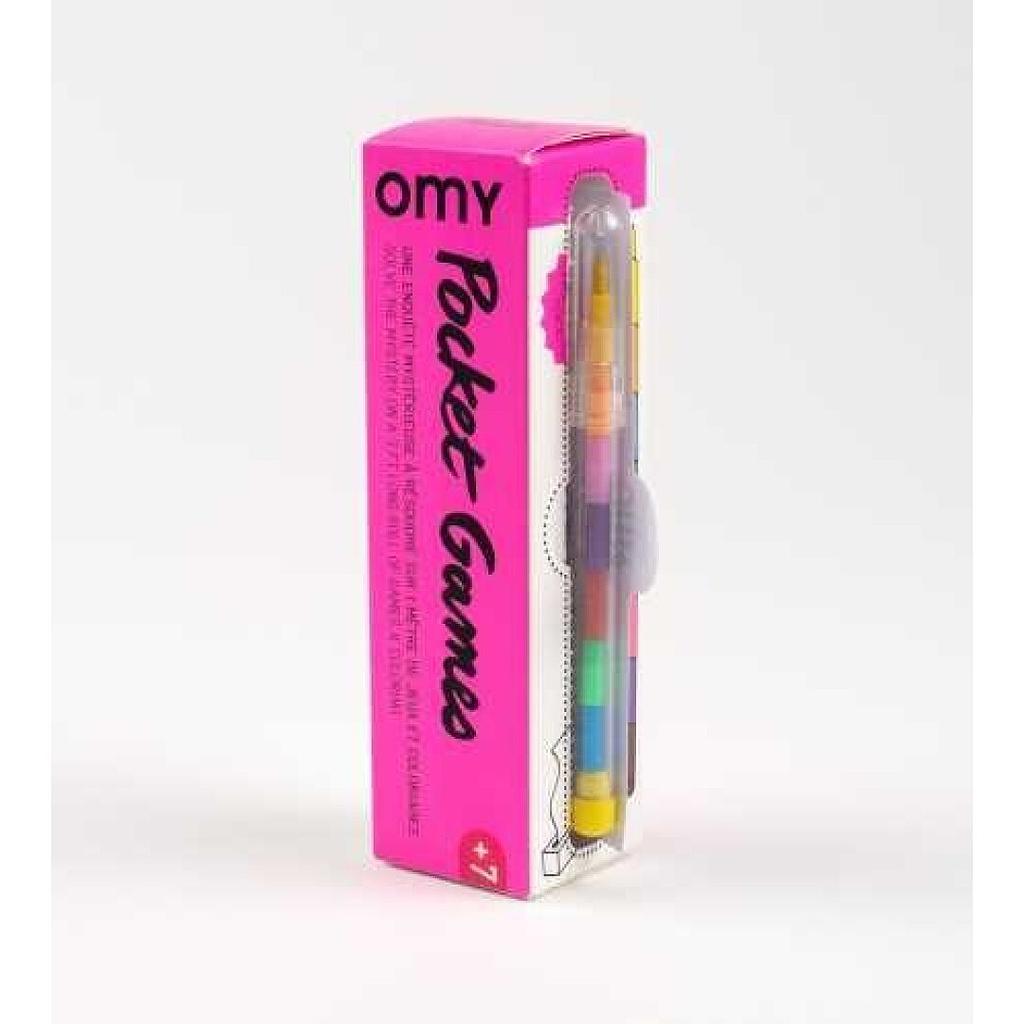 OMY JUEGO DE BOLSILLO PARA COLOREAR MAGIC + 8 PINTURAS