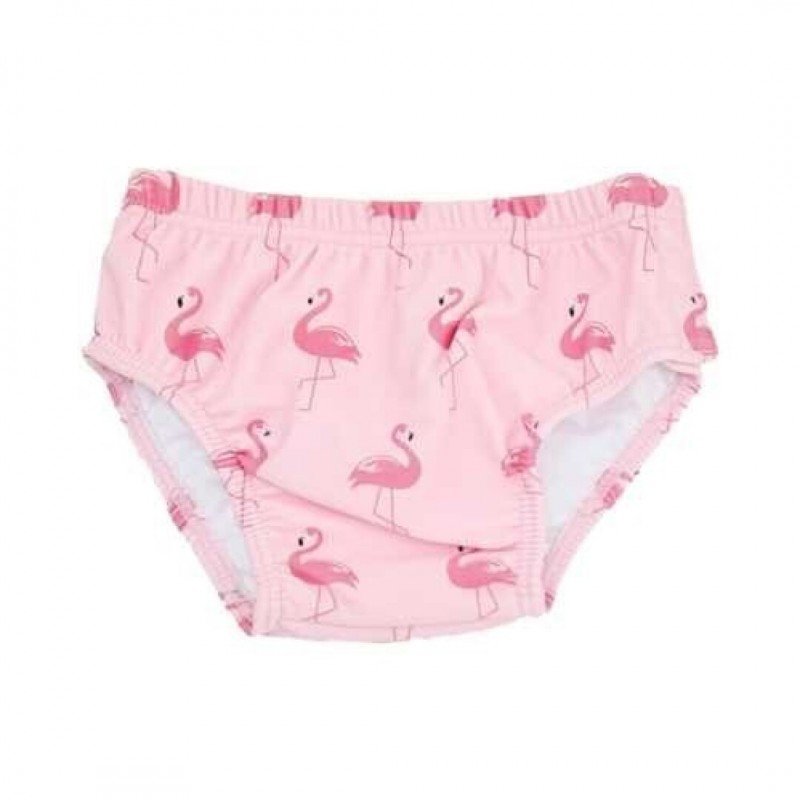 BAÑADOR PAÑAL BTBOX UPF 50+ FLAMINGOS 6-12 MESES