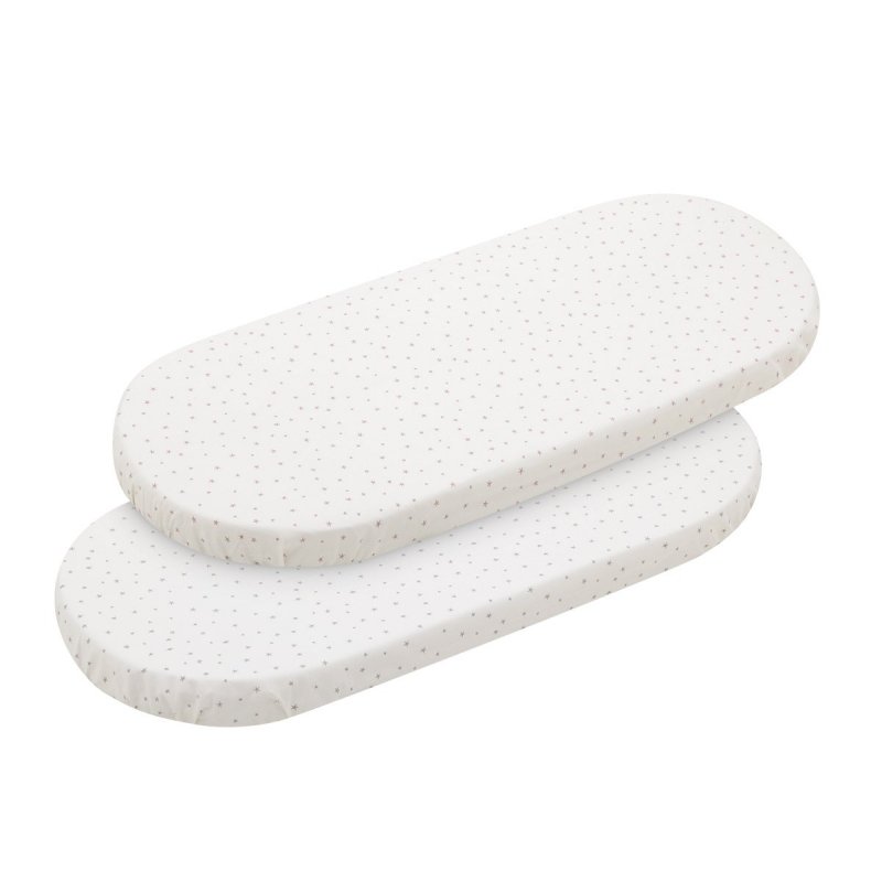 SABANA BAJERA CAPAZO PACK 2 UNDS MAGIA ROSA