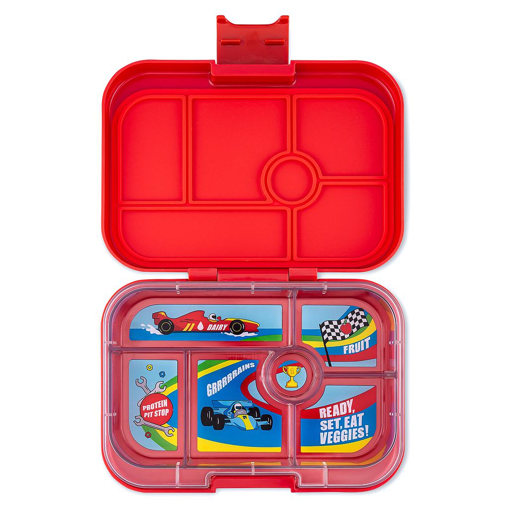 YUMBOX ORIGINAL 6C ROAD RED+RACE CARS