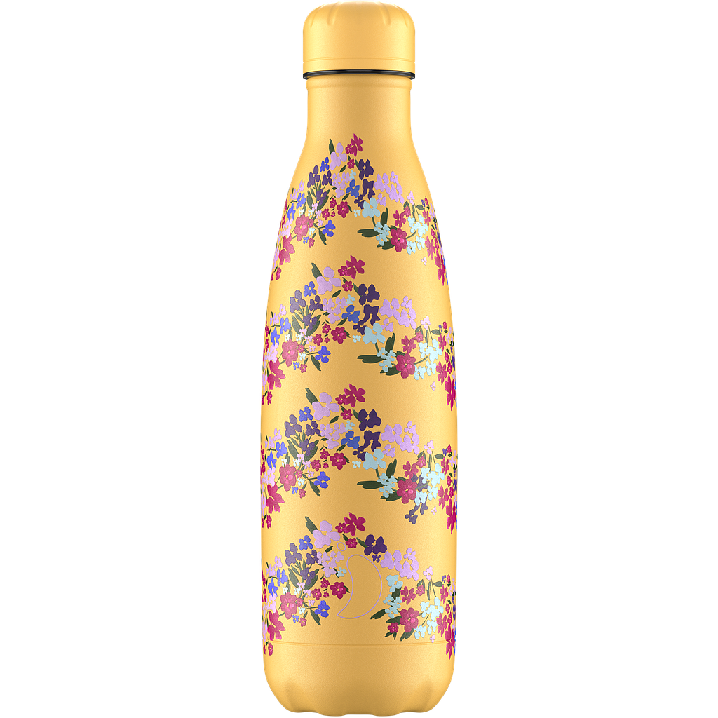 BOTELLA CHILLY'S 500ML FLORALES ZIG ZAG DITSY
