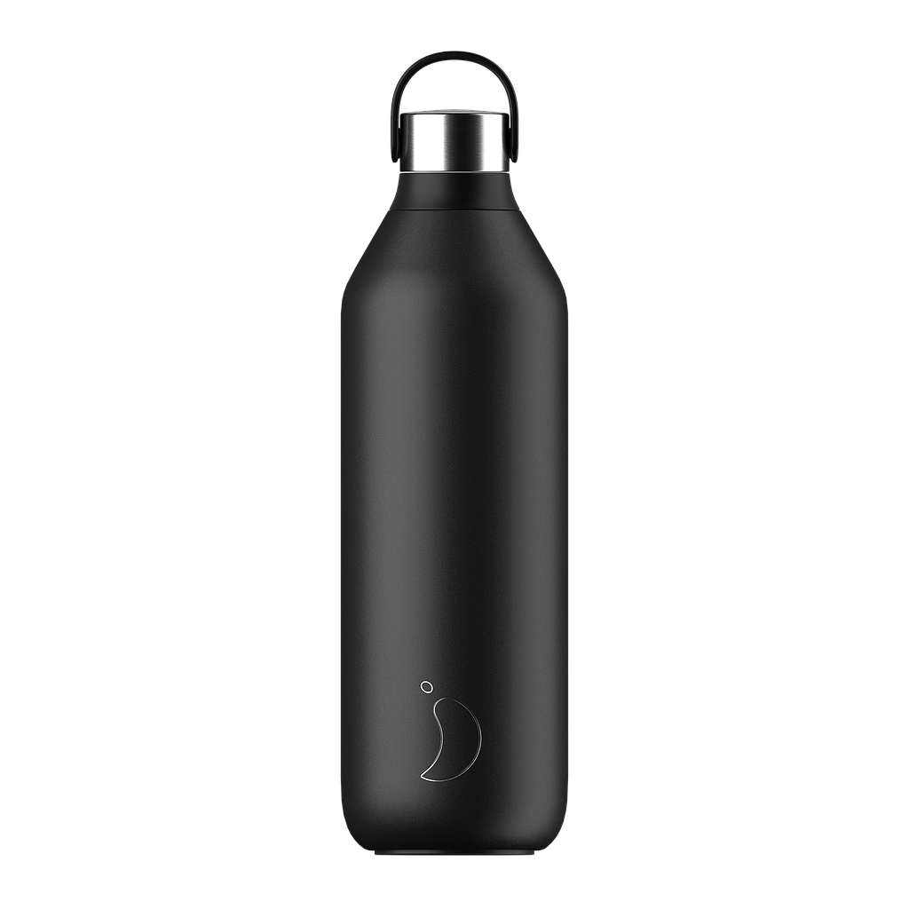 BOTELLA CHILLY´S SERIE 2 1000ML NEGRO