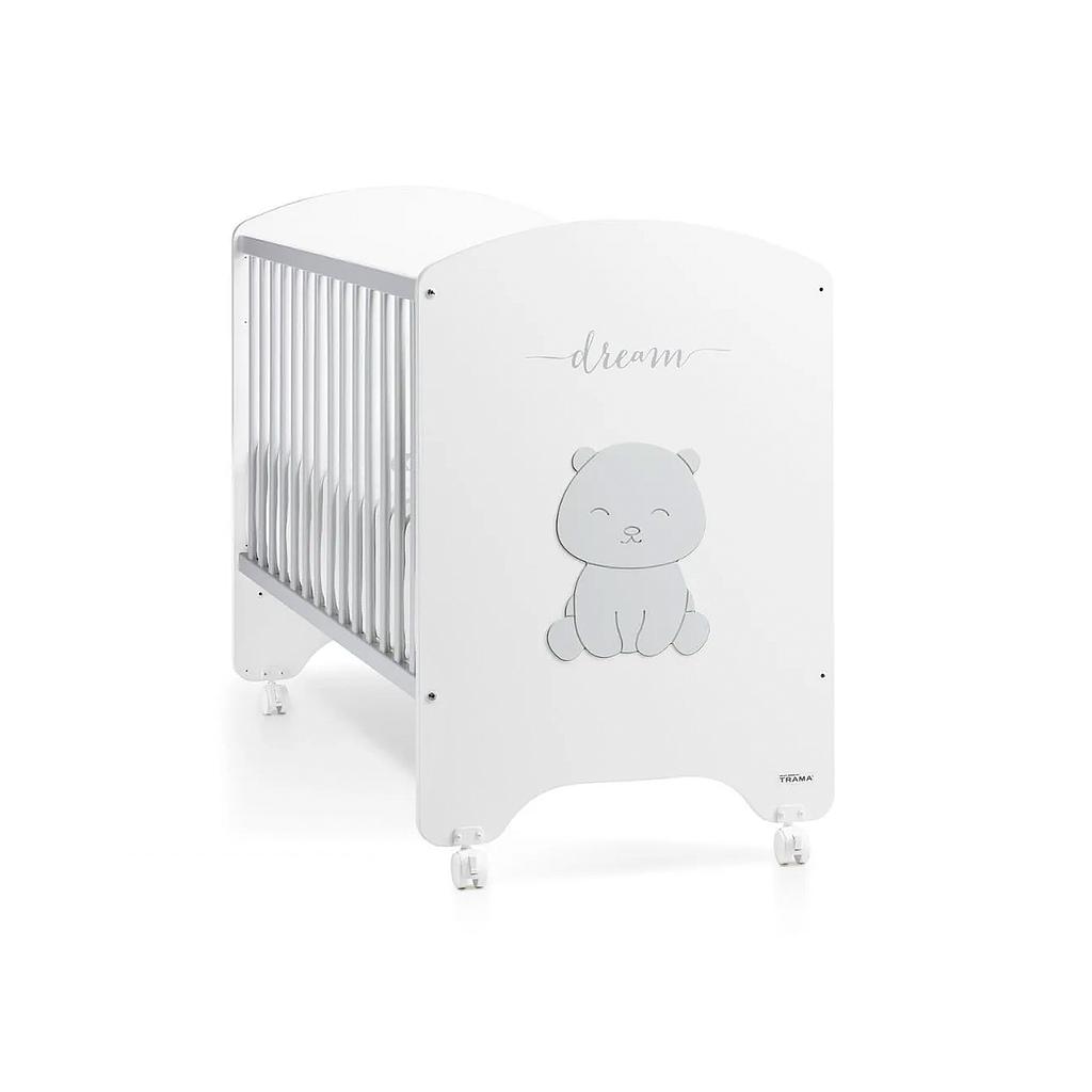 CUNA COLECHO DREAM BEAR BLANCO MATE/GRIS