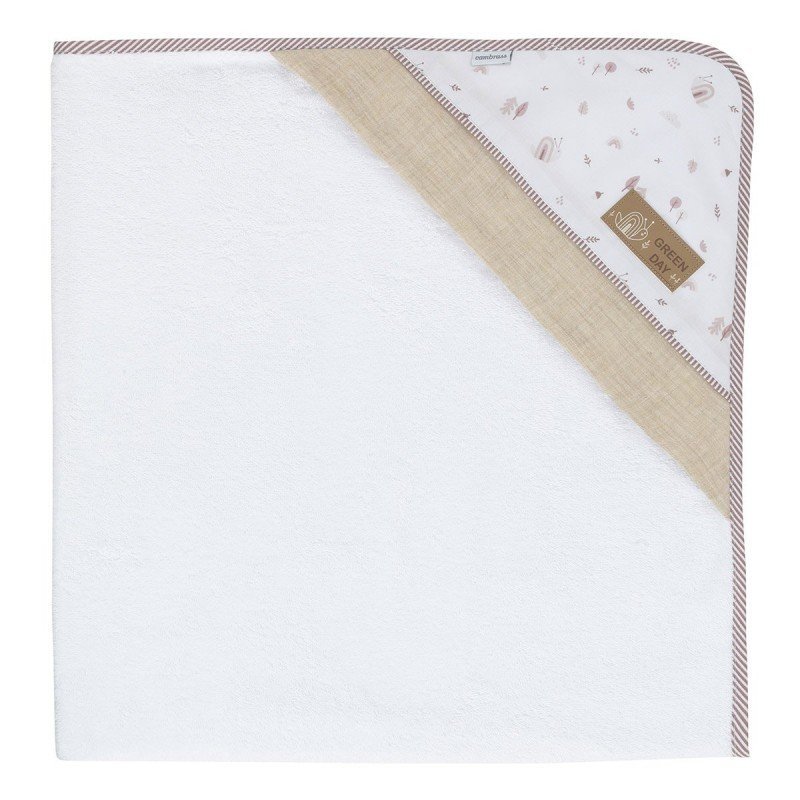 CAPA DE BAÑO DELANTAL 100X100X1 CM GREENY BEIGE