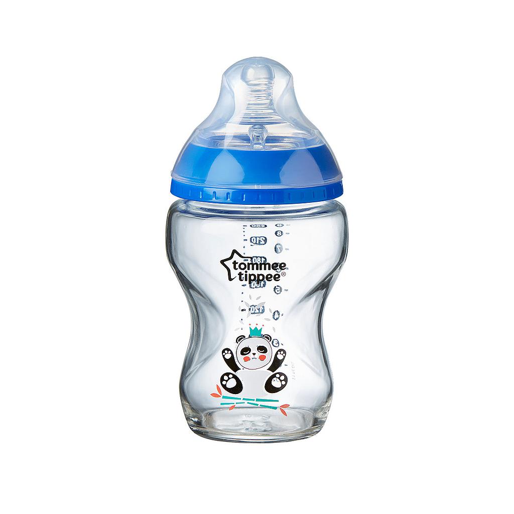 BIBERON CTN CRISTAL 250ML niño