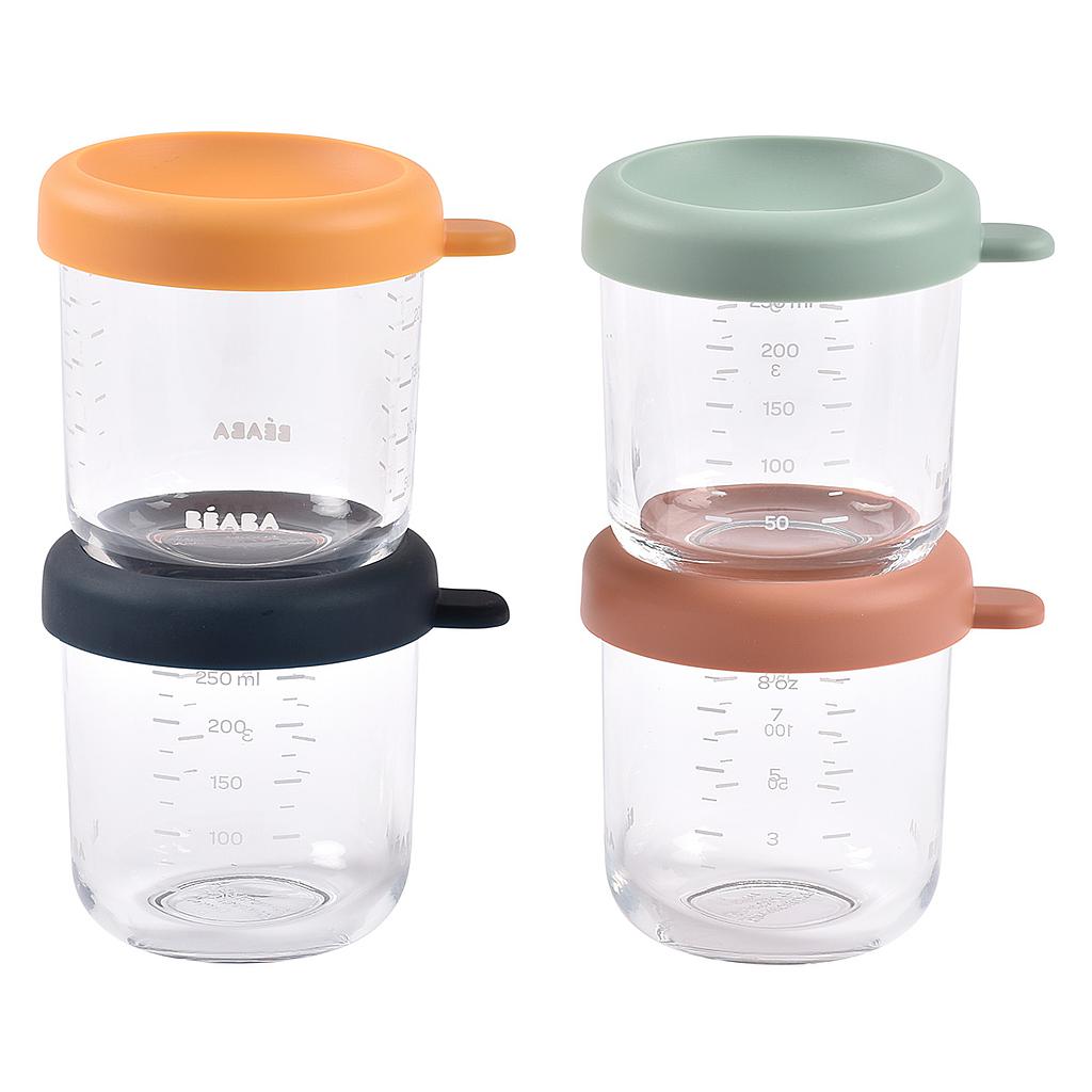 PACK 4 UNDS PORTIONS CRISTAL 250ML SURTIDOS SUNRISE