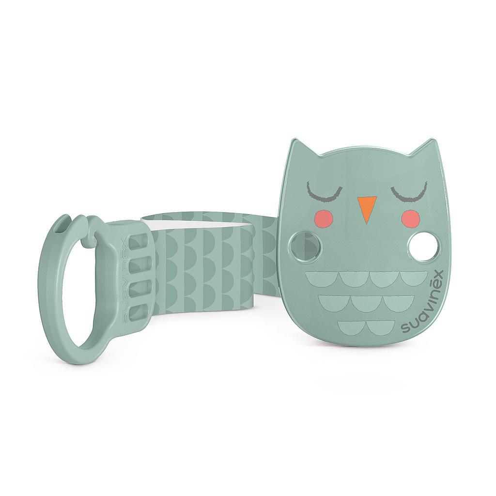 CADENA DE CHUPETE CINTA C/PINZA BONH OWL VD I3