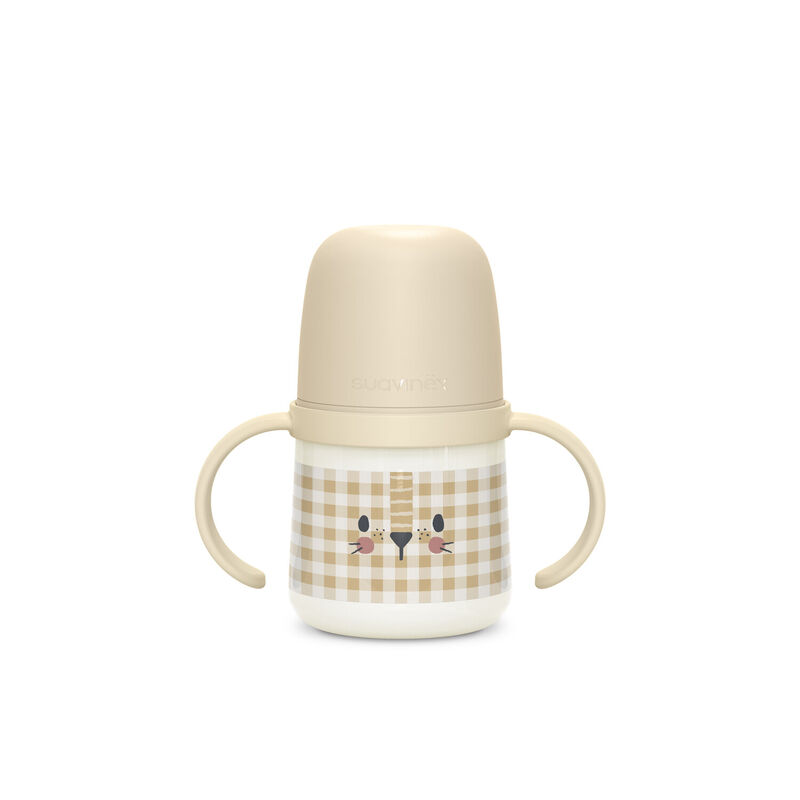 BIBERON  C/ASAS LUM 150ML S +6M NOCHE LION I3