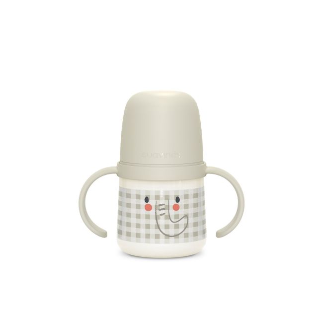 BIBERON  C/ASAS LUM 150ML S +6M NOCHE ELEPH I3