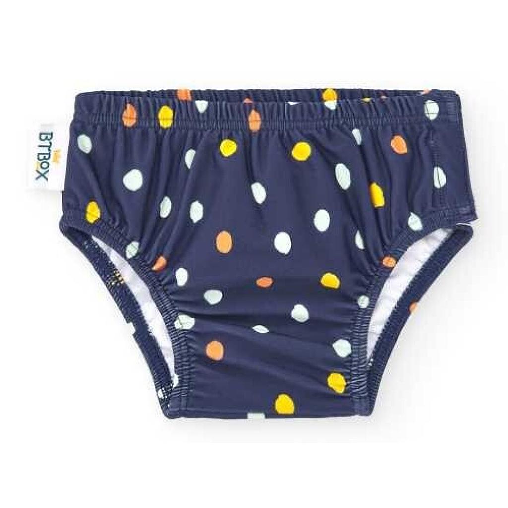 BAÑADOR PAÑAL BTBOX UPF50+  3-6 MESES LUNARES NAVY SUMMER 2024