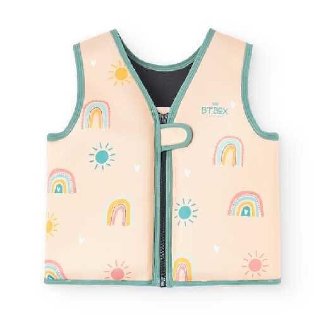 CHALECO FLOTADOR SUMMER 2024 RAINBOW CREAM 19-30 KG-TALLA M SUMMER 2024