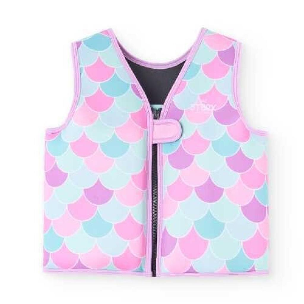 CHALECO FLOTADOR SUMMER 2024 SIRENA 19-30 KG-TALLA M SUMMER 2024
