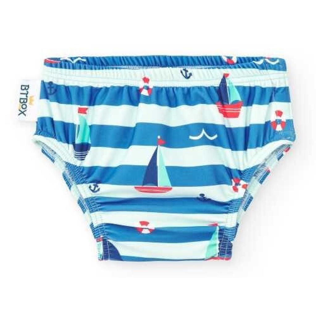 BAÑADOR PAÑAL BTBOX UPF50+  6-12 MESES SAILOR SUMMER 2024