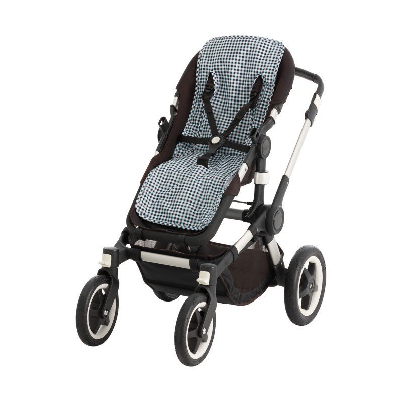 COLCHONETA SILLA UNIVERSAL NEW VICHY AZUL