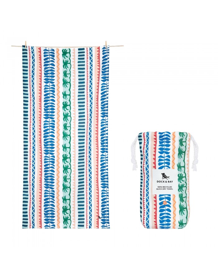 TOALLA DOCK&amp;BAY PALM BEACH XL 200X90
