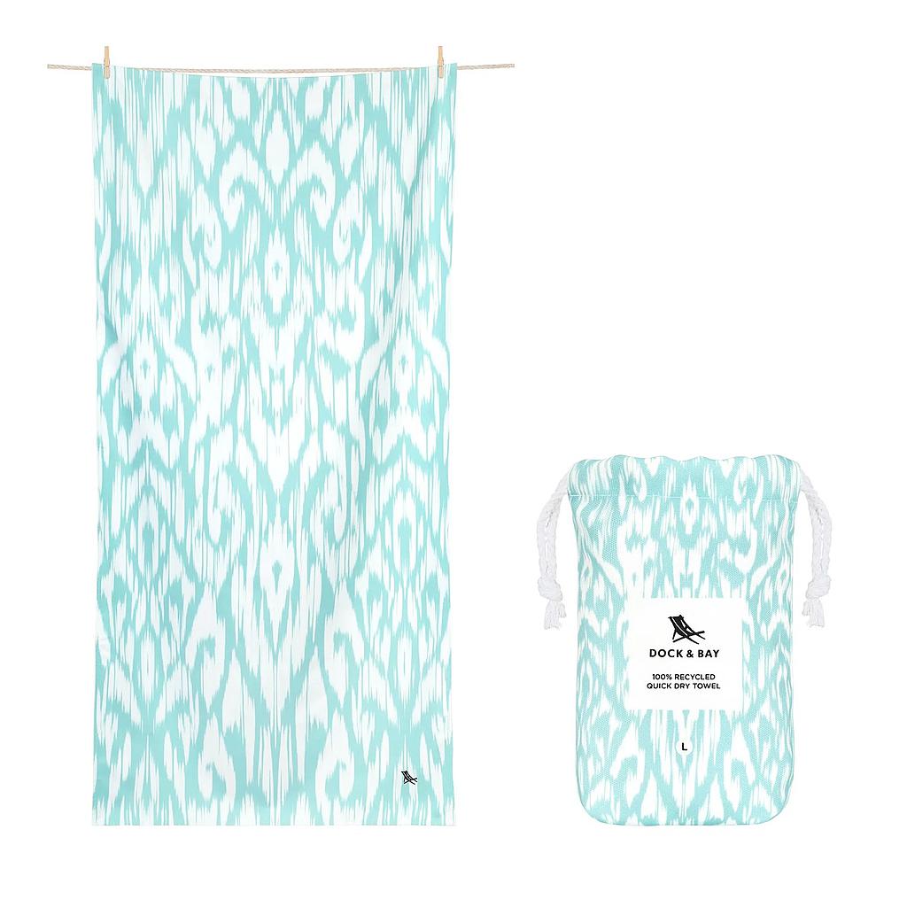 TOALLA DOCK&amp;BAY SUMMER SEAFOAM XL 200X90CM