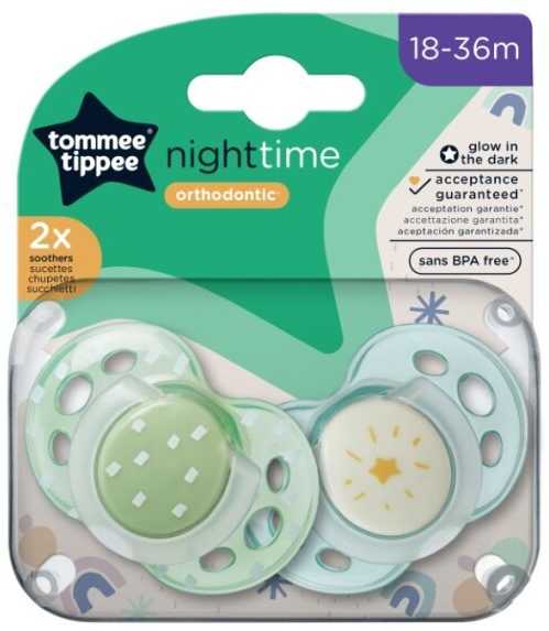 CHUPETE CTN NIGHT 18-36M 2 UNDS