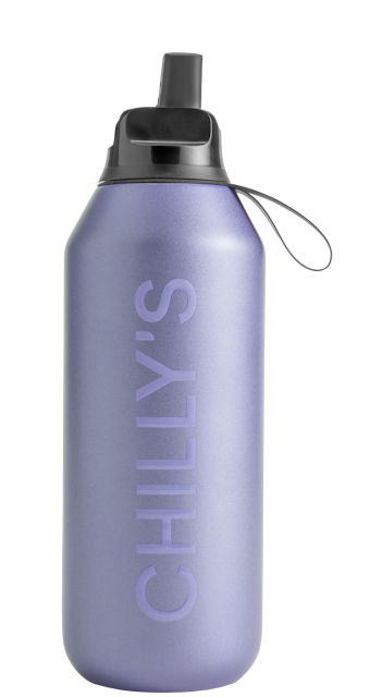 BOTELLA CHILLY´S SERIE 2 FLIP 500ML METALIC LAVANDA