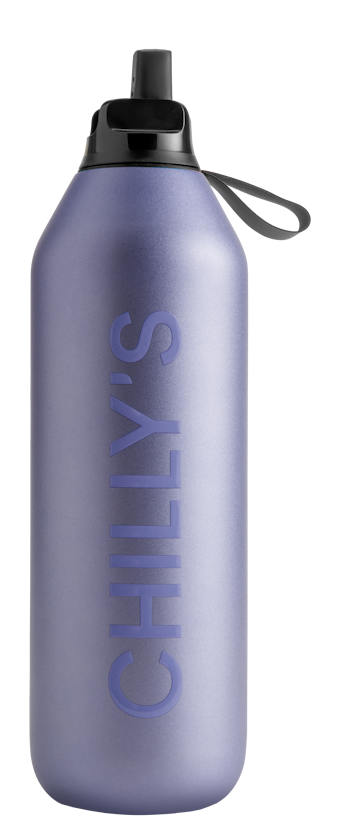 BOTELLA CHILLY´S SERIE 2 FLIP 1000ML METALIC LAVANDA