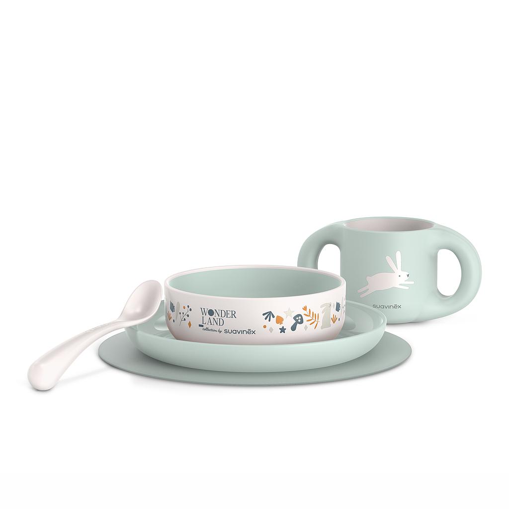 VAJILLA INFANTIL +6M WONDERLAND LIBERTY AZUL