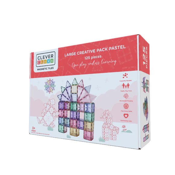 CLEVERCLIXX PACK CREATIVE PASTEL 125 piezas