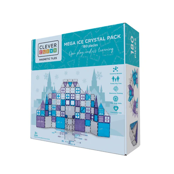 CLEVERCLIXX PACK MEGA ICE CRYSTAL 180 Piezas