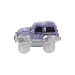 CLEVERCLIXX COCHE DE CARRERAS LILA PASTEL 1 Unidad