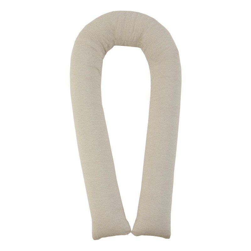 RULO PROTECTOR DE CUNA 15X225X10CM LINO BEIG