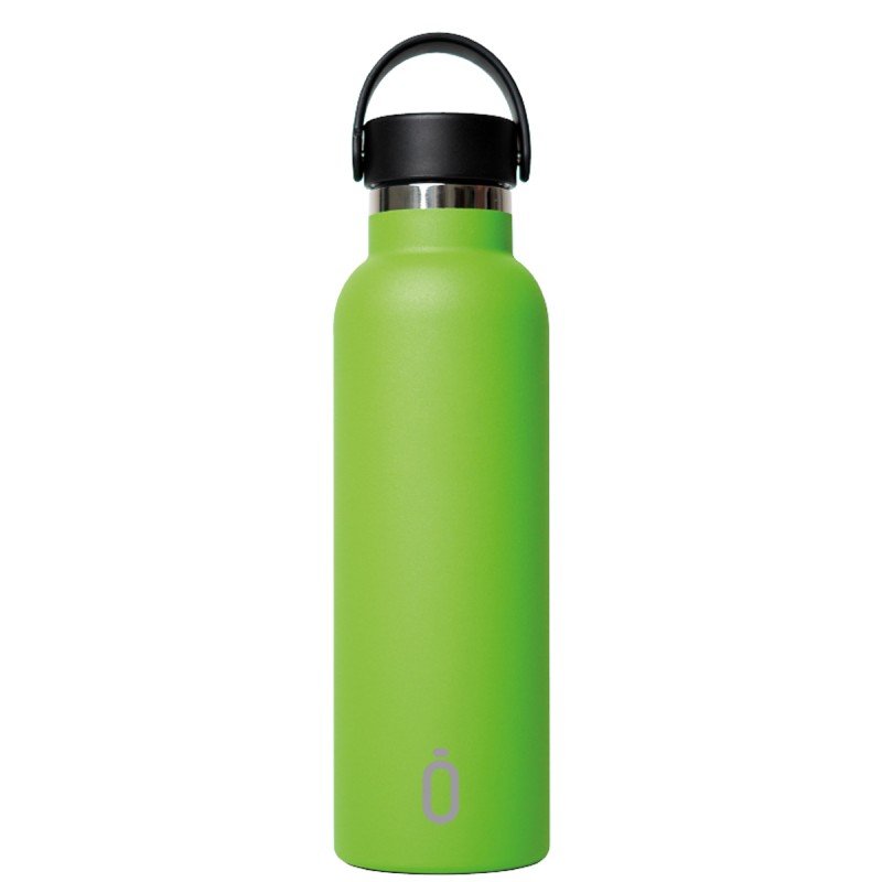 BOTELLA TERMICA RUNBOTT 600ML +TAPON STANDARD PLAIN VERDE