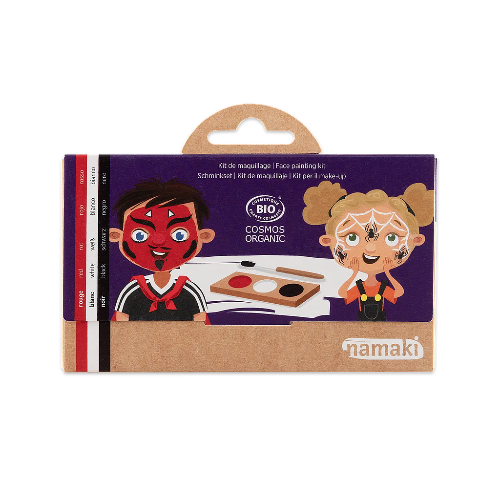 KIT MAQUILLAJE 3 COLORES Diablo &amp; Araña