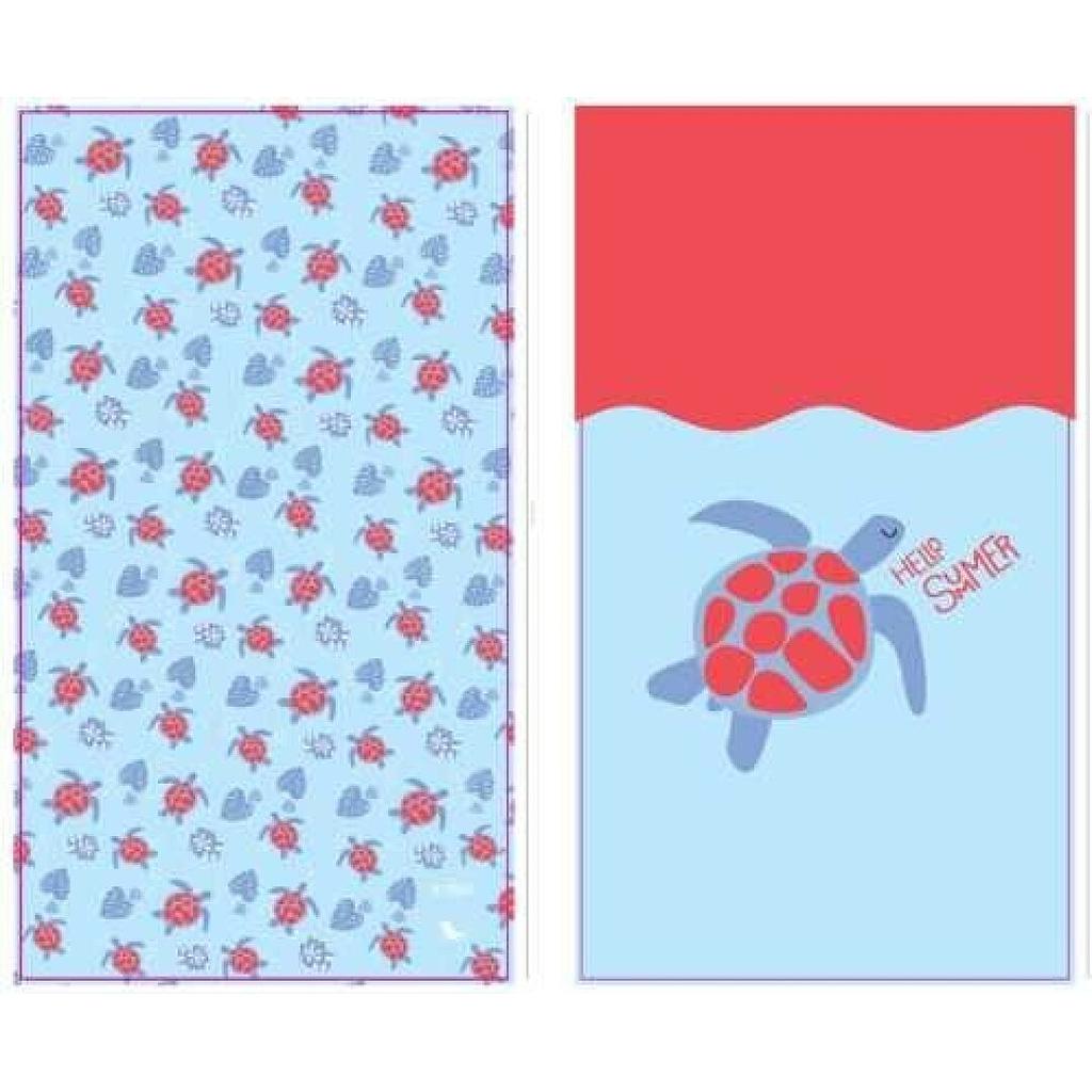 TOALLA DOCK &amp; BAY BTBOX TORTUGAS  1.60x0,90