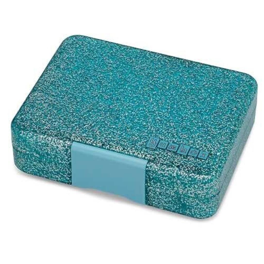YUMBOX SNACK 3C GLITTER BLUE