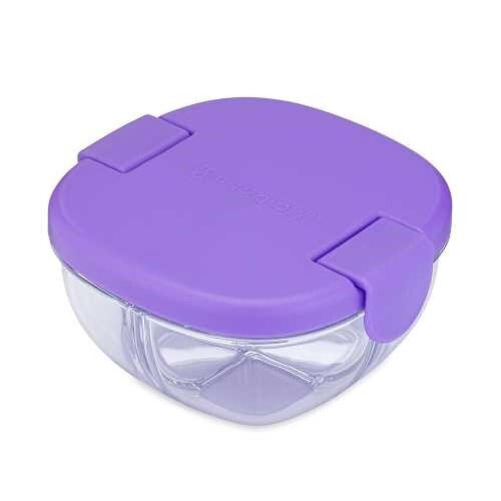 YUMBOX SNACK BOWL PURPLE