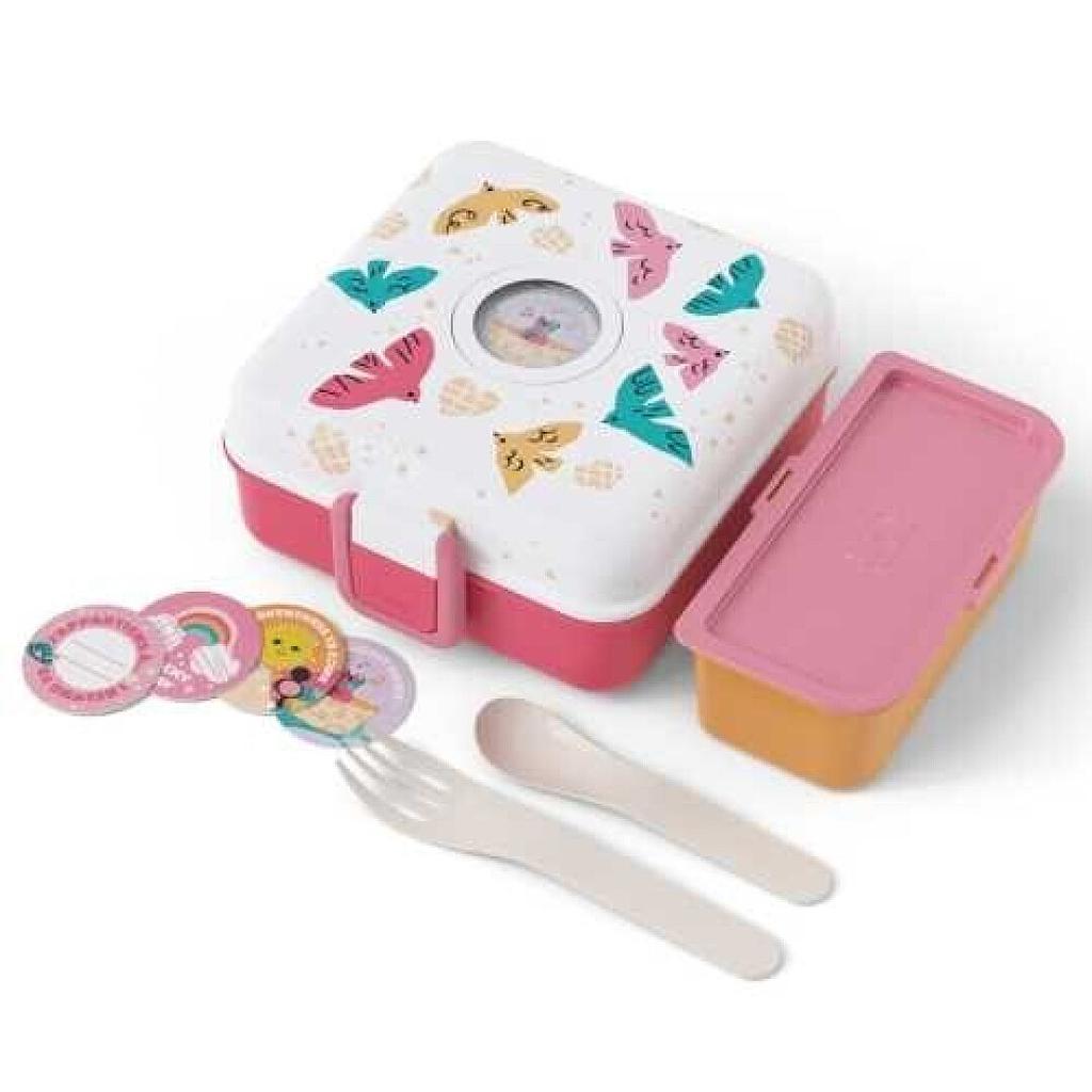 CAJA SNACKY MONBENTO BIRDS